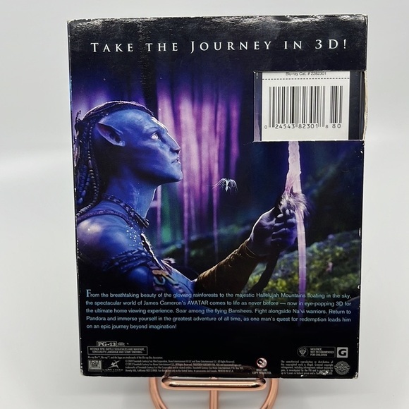 Limited Edition Holographic‎ Cover 3D Avatar Limited Edition Blu-Ray DVD! - Picture 7 of 7
